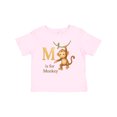 thumbnail image 1 of Inktastic M is for Monkey Boys or Girls Baby T-Shirt, 1 of 5