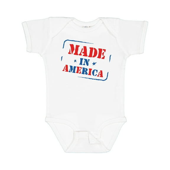 Inktastic Made in America Boys or Girls Baby Bodysuit