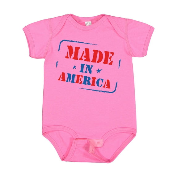 Inktastic Made in America Boys or Girls Baby Bodysuit