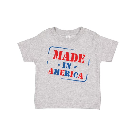 Inktastic Made in America Boys or Girls Toddler T-Shirt