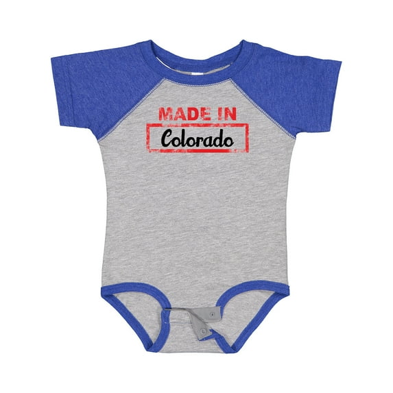 Inktastic Made in Colorado Stamp Boys or Girls Baby Bodysuit