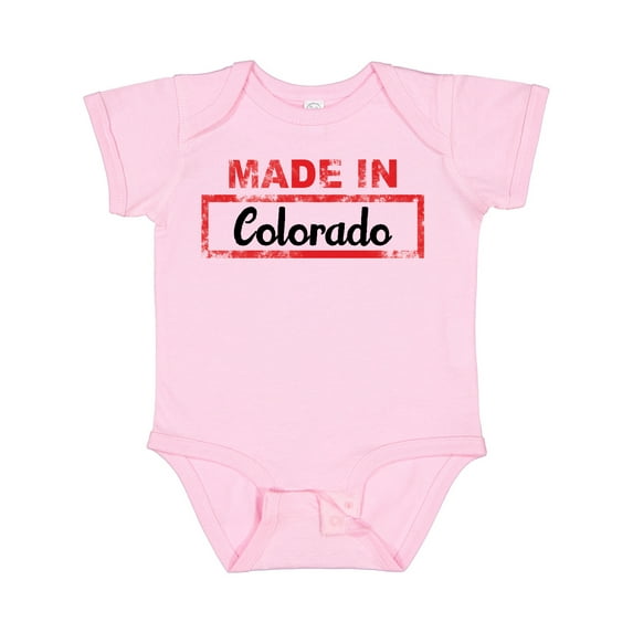 Inktastic Made in Colorado Stamp Boys or Girls Baby Bodysuit
