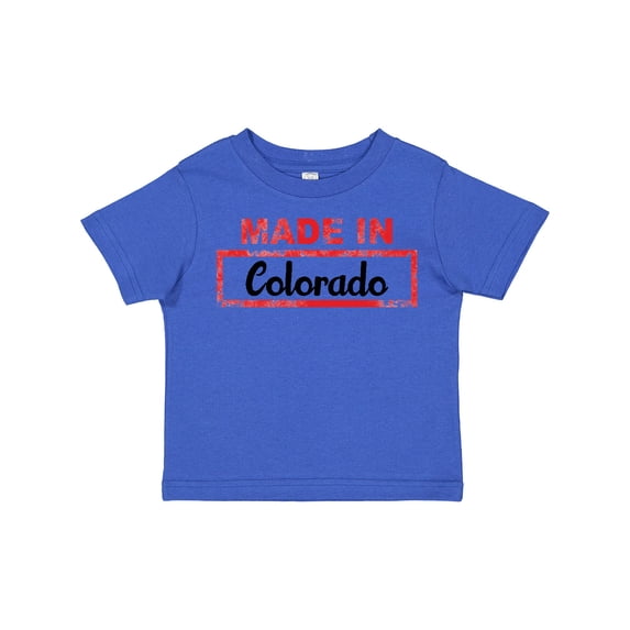 Inktastic Made in Colorado Stamp Boys or Girls Toddler T-Shirt