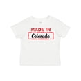 thumbnail image 1 of Inktastic Made in Colorado Stamp Boys or Girls Toddler T-Shirt, 1 of 5