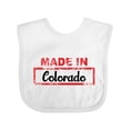 thumbnail image 1 of Inktastic Made in Colorado stamp Boys or Girls Baby Bib, 1 of 4
