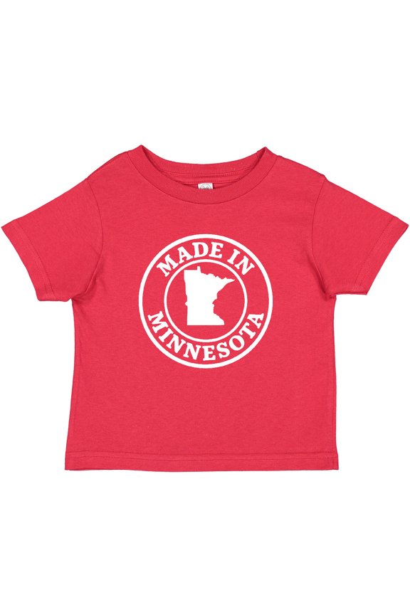 Made in Minnesota White Boys or Girls Baby T-Shirt