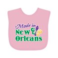 thumbnail image 1 of Inktastic Made in New Orleans Boys or Girls Baby Bib, 1 of 4