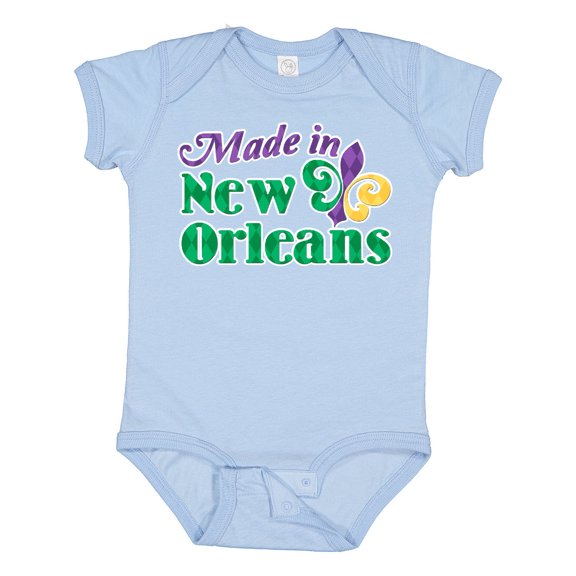 Inktastic Made in New Orleans Boys or Girls Baby Bodysuit