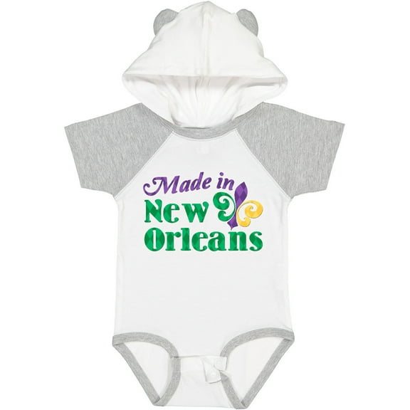 Inktastic Made in New Orleans Boys or Girls Baby Bodysuit