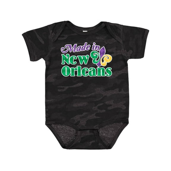 Inktastic Made in New Orleans Boys or Girls Baby Bodysuit
