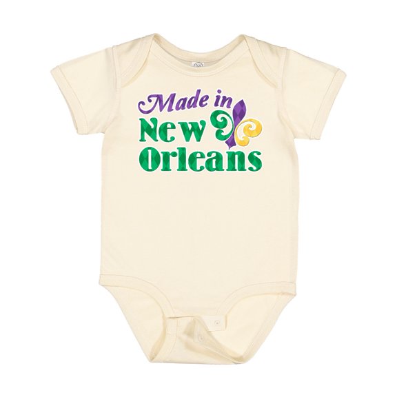 Inktastic Made in New Orleans Boys or Girls Baby Bodysuit