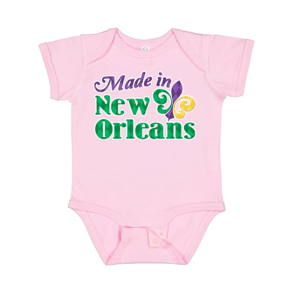 Inktastic Made in New Orleans Boys or Girls Baby Bodysuit