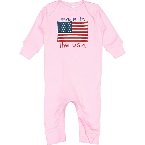 Inktastic Made in the U.S.A. Baby Romper Coveralls