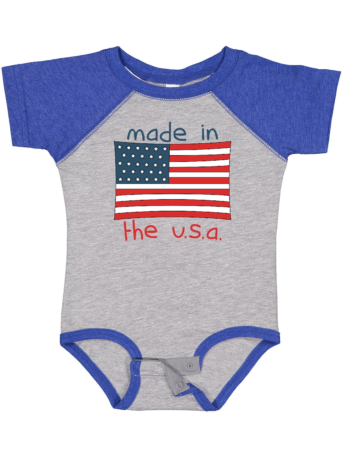Inktastic Made in the U.S.A. Boys or Girls Baby Bodysuit