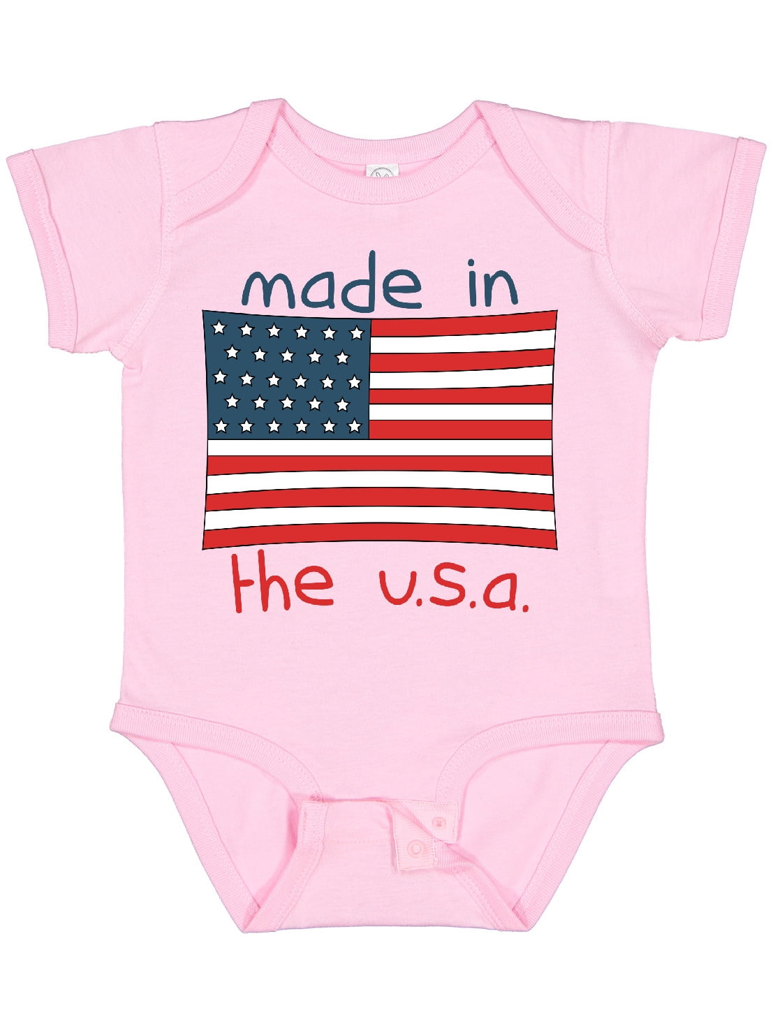 Inktastic Made in the U.S.A. Boys or Girls Baby Bodysuit
