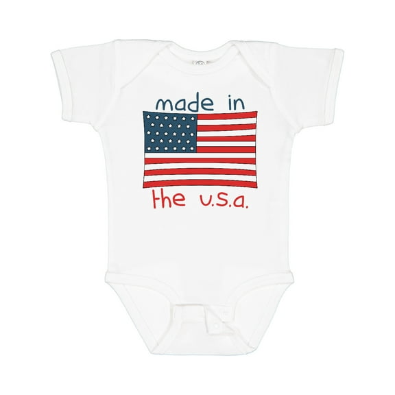 Inktastic Made in the U.S.A. Boys or Girls Baby Bodysuit