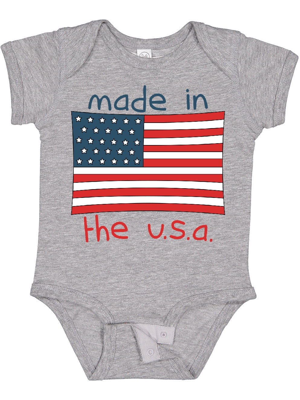 Inktastic Made in the U.S.A. Boys or Girls Baby Bodysuit