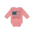 thumbnail image 1 of Inktastic Made in the U.S.A. Boys or Girls Long Sleeve Baby Bodysuit, 1 of 5