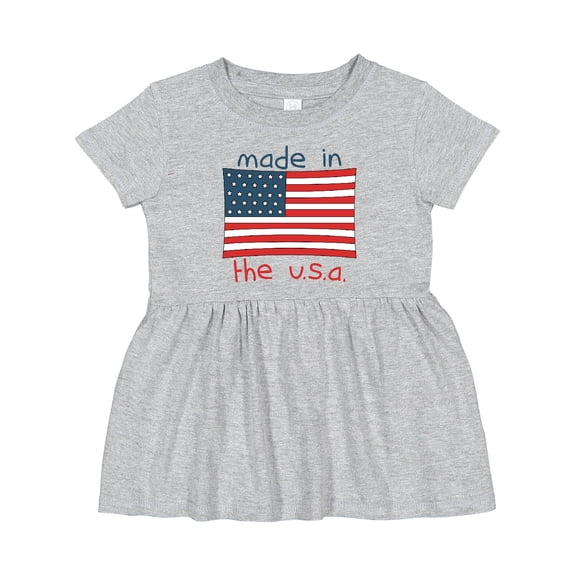 Inktastic Made in the U.S.A. Girls Baby Dress