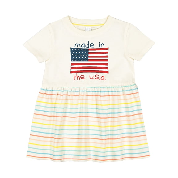 Inktastic Made in the U.S.A. Girls Baby Dress