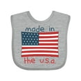 thumbnail image 1 of Inktastic Made in the U.S.A. Boys or Girls Baby Bib, 1 of 4