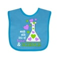 thumbnail image 1 of Inktastic Made with Lots of Love and Science Heart Bubbles in a Beaker Boys or Girls Baby Bib, 1 of 4