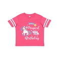 thumbnail image 1 of Inktastic Magical 4th Birthday Rainbow Unicorn with Star Boys or Girls Toddler T-Shirt, 1 of 5