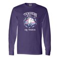 thumbnail image 1 of Inktastic Magical Unicorn Teacher Long Sleeve T-Shirt, 1 of 5