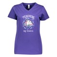 thumbnail image 1 of Inktastic Magical Unicorn Teacher Women's V-Neck T-Shirt, 1 of 5