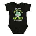 thumbnail image 1 of Inktastic Mahjong Gift Idea Boys or Girls Baby Bodysuit, 1 of 5