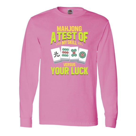 Inktastic Mahjong Long Sleeve T-Shirt