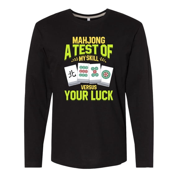Inktastic Mahjong Long Sleeve T-Shirt