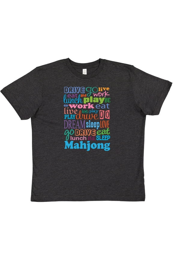 Mahjong Player Gift Idea Youth T-Shirt