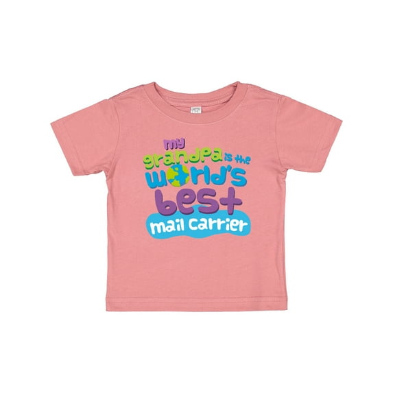 Inktastic Mail Carrier Grandpa Mailman Boys or Girls Baby T-Shirt