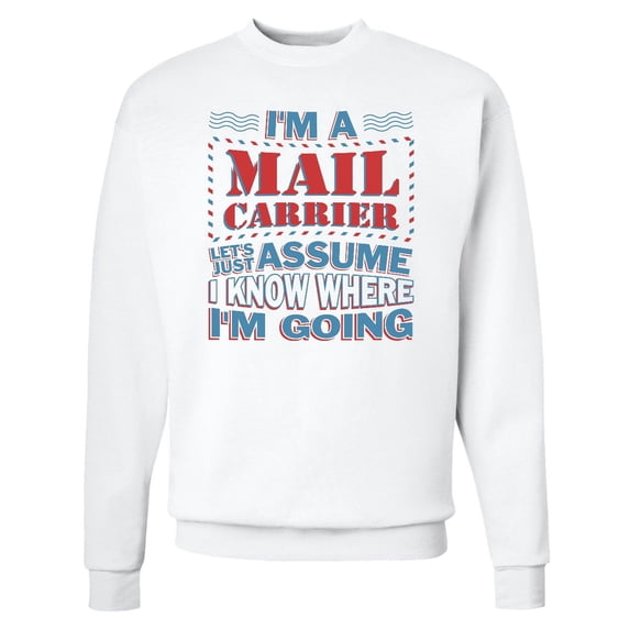 Inktastic Mail Carrier Postal Worker Adult Sweatshirt