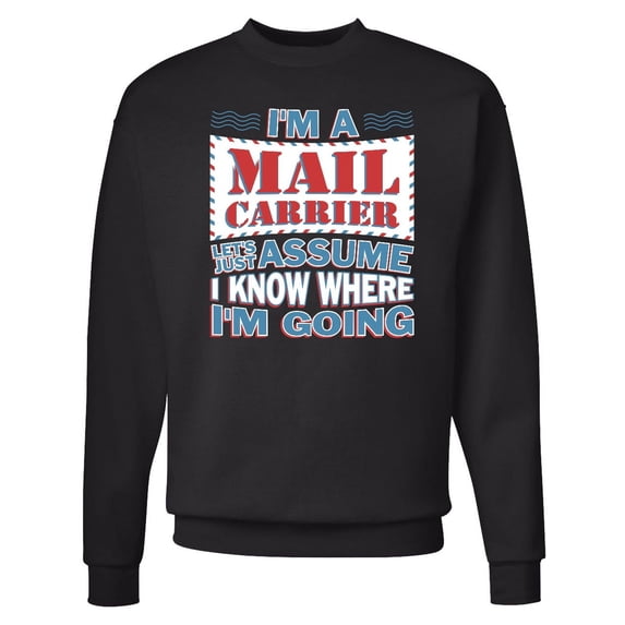 Inktastic Mail Carrier Postal Worker Adult Sweatshirt