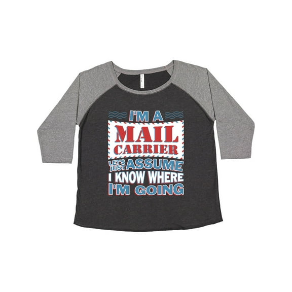 Inktastic Mail Carrier Postal Worker Gift Women's Plus Size T-Shirt