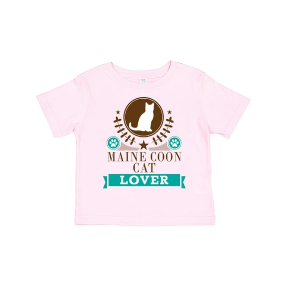 Inktastic Maine Coon Cat Lover Gift Boys or Girls Toddler T-Shirt