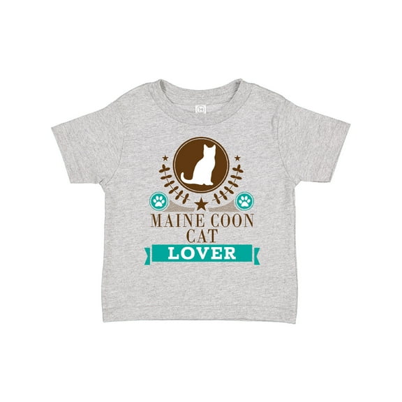 Inktastic Maine Coon Cat Lover Gift Boys or Girls Toddler T-Shirt
