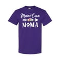 thumbnail image 1 of Inktastic Maine Coon Mama with Flowers and Arrow T-Shirt, 1 of 5