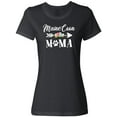 thumbnail image 1 of Inktastic Maine Coon Mama with Flowers and Arrow Women's T-Shirt, 1 of 5