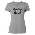 thumbnail image 1 of Inktastic Maine Coon Mama with Flowers and Arrow Women's T-Shirt, 1 of 5
