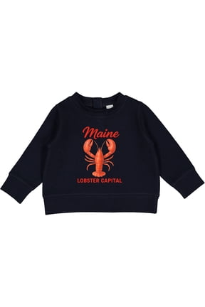 Maine Lobster Baby Sweatshirt
