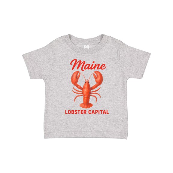 Inktastic Maine Lobster Capital Boys or Girls Toddler T-Shirt