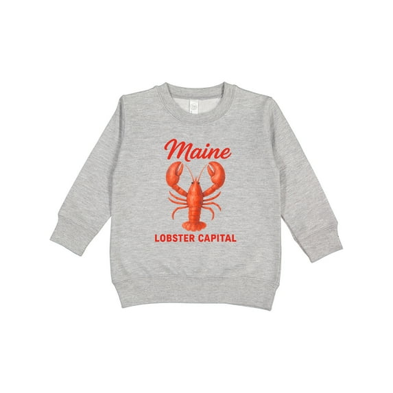 Inktastic Maine Lobster Capital Toddler Sweatshirt