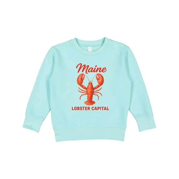 Inktastic Maine Lobster Capital Toddler Sweatshirt