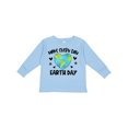 thumbnail image 1 of Inktastic Make Every Day Earth Day with Hearts and Stars Boys or Girls Long Sleeve Toddler T-Shirt, 1 of 5