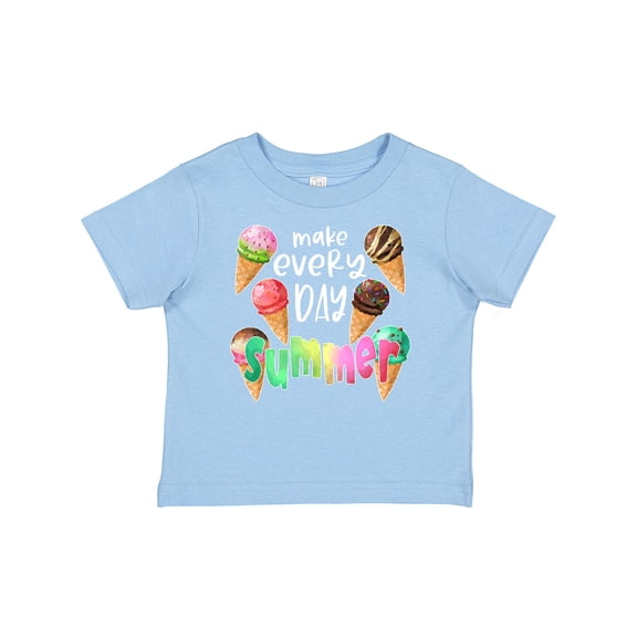 Inktastic Make Every Day Summer Ice Cream Cones Boys or Girls Baby T-Shirt