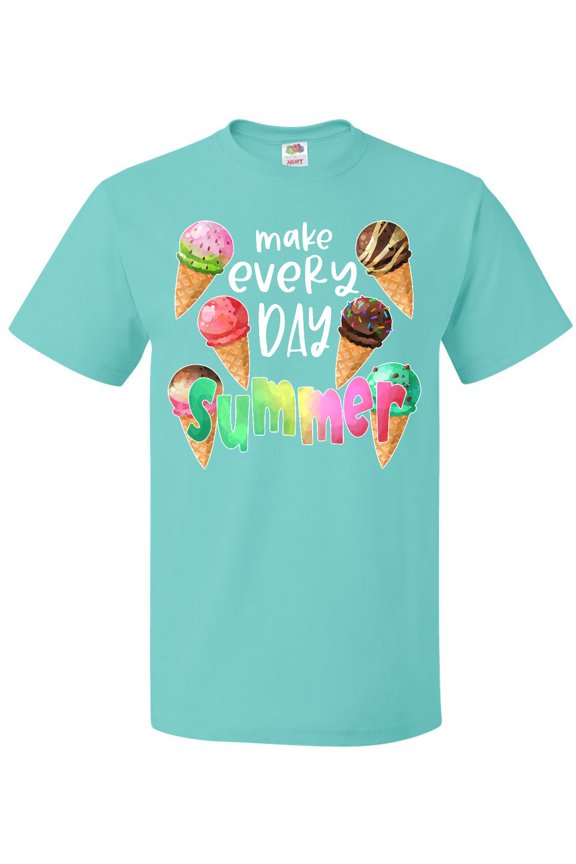Make Every Day Summer Ice Cream Cones T-Shirt