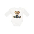 thumbnail image 1 of Inktastic Male CNA Teddy Bear Boys Long Sleeve Baby Bodysuit, 1 of 5